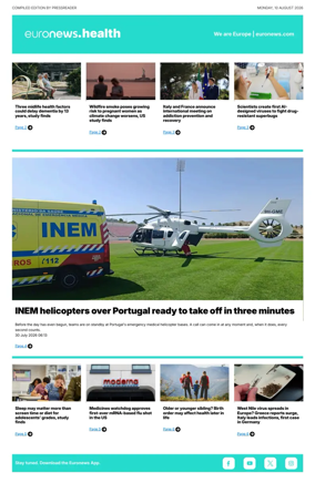 Cover of Euronews Health (English) Compiled Edition