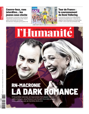Cover of L'HUMANITE