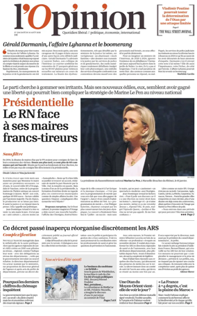 Cover of L'Opinion