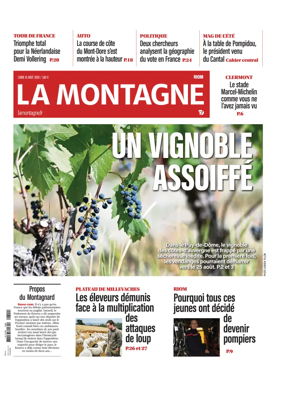 Cover of La Montagne (Riom)
