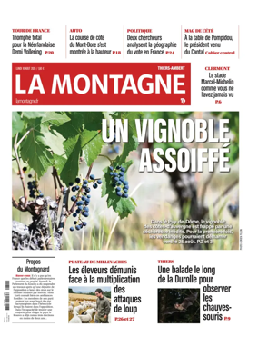 Cover of La Montagne (Thiers-Ambert)