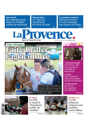 Cover of La Provence Alpes-de-Haute-Provence