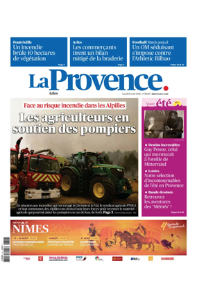 Cover of La Provence Arles
