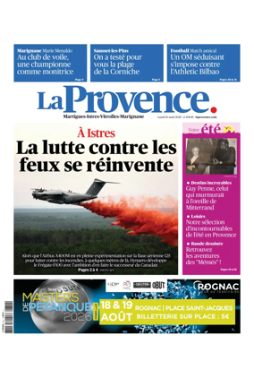 Cover of La Provence Martigues-Istres-Vitrolles-Marignane