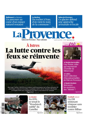 Cover of La Provence Salon-de-Provence / Pays salonais