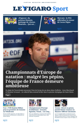 Cover of Le Figaro Sport