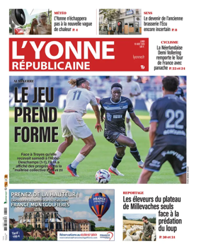 Cover of L'Yonne Republicaine