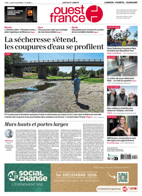 Cover of Ouest-France (Lannion / Paimpol / Guingamp)