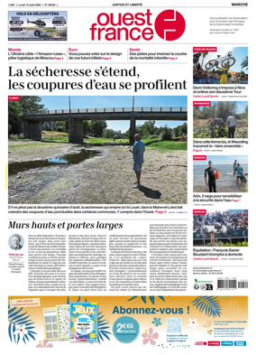 Cover of Ouest France (Manche)