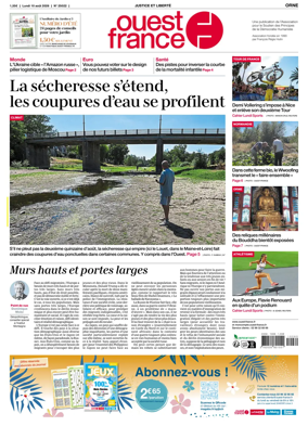 Cover of Ouest France (Orne)
