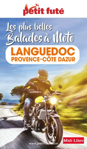 Cover of Petit Fute-Languedoc-Provence-Cote d Azur a Moto