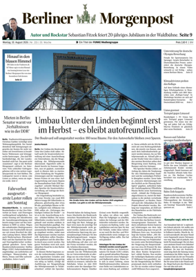 Cover of Berliner Morgenpost