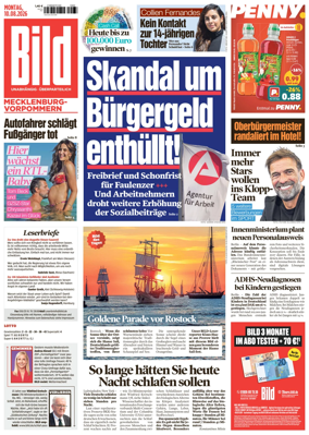 Cover of BILD Mecklenburg