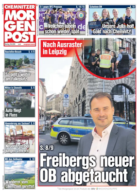 Cover of Chemnitzer Morgenpost