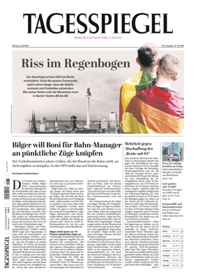 Cover of Der Tagesspiegel