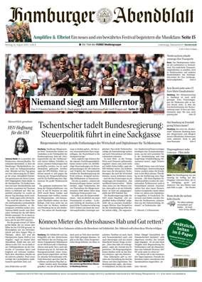 Cover of Hamburger Abendblatt (Norderstedt)