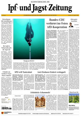Cover of Ipf- und Jagst-Zeitung