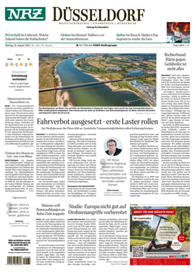 Cover of Neue Rhein Zeitung (Dusseldorf)