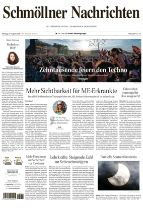 Cover of Ostthuringer Zeitung (Schmolln)