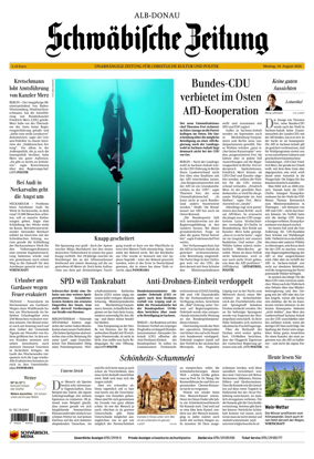 Cover of Schwabische Zeitung (Alb-Donau)