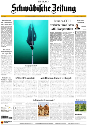 Cover of Schwabische Zeitung (Biberach)