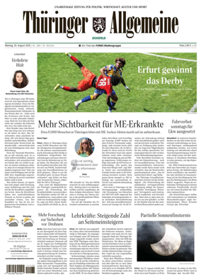 Cover of Thuringer Allgemeine (Eichsfeld)