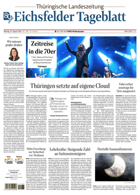 Cover of Thuringische Landeszeitung (Eichsfeld)