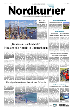 Cover of Vorpommern Kurier (Anklam)