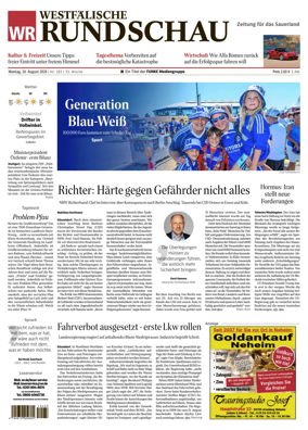 Cover of Westfalische Rundschau (Arnsberg)
