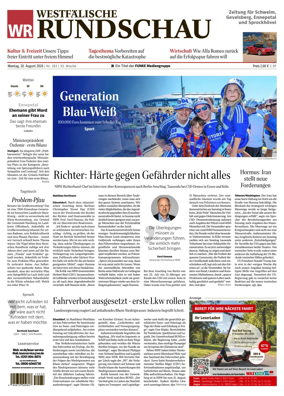 Cover of Westfalische Rundschau (Ennepetal)