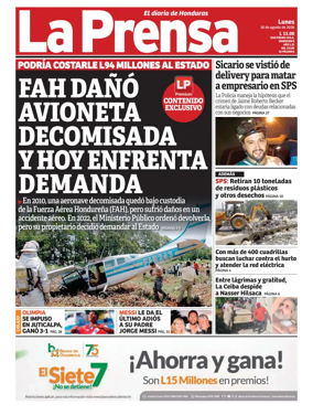 Cover of Diario La Prensa