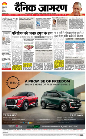 Cover of Dainik Jagran - Shimla