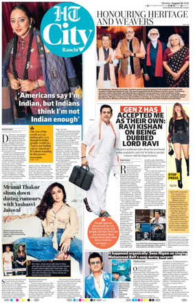 Cover of Hindustan Times (Ranchi) - Live