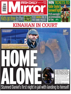 Cover of Irish Daily Mirror