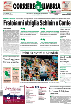 Cover of Corriere dell Umbria
