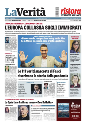 Cover of La Verita (Italia)