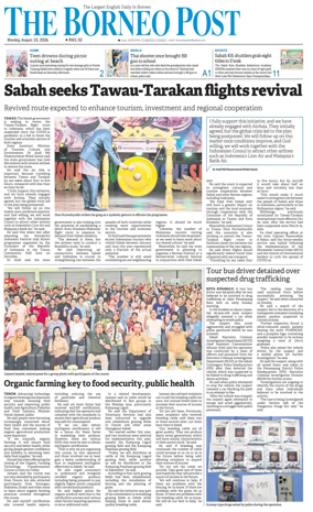 Cover of The Borneo Post (Sabah)