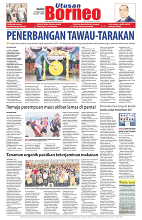 Cover of Utusan Borneo (Sabah)