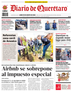 Cover of Diario de Queretaro