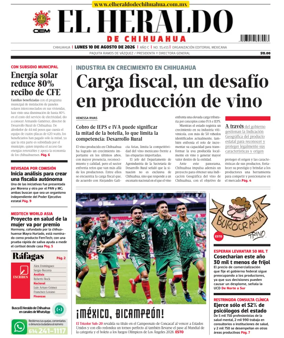 Cover of El Heraldo de Chihuahua