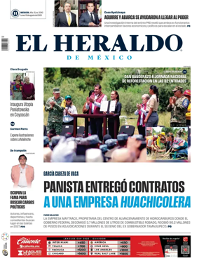 Cover of El Heraldo de Mexico