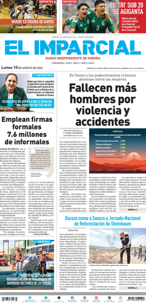 Cover of El Imparcial