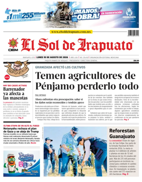 Cover of El Sol de Irapuato