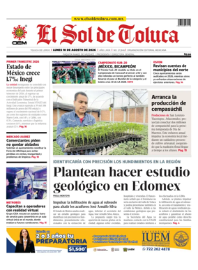 Cover of El Sol de Toluca
