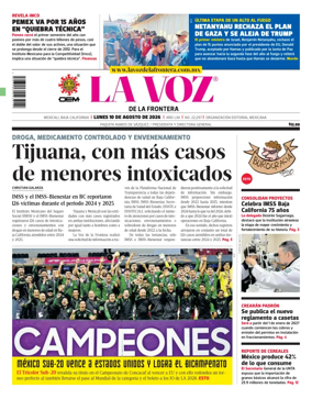 Cover of La Voz de la Frontera