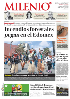 Cover of Milenio Edo de Mexico