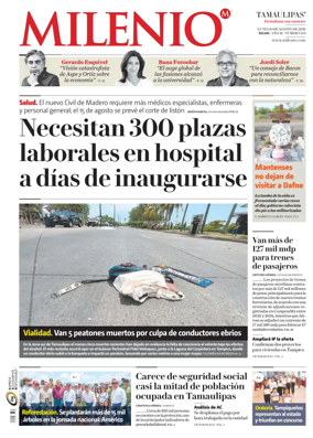Cover of Milenio Tamaulipas