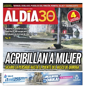 Cover of Periodico Al Dia (Leon)