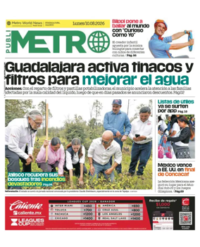 Cover of Publimetro Guadalajara