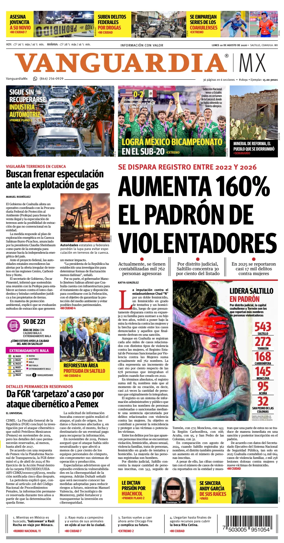 Cover of Vanguardia